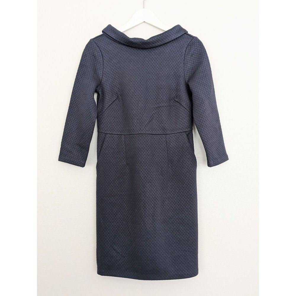 NWT Boden Estella Jacquard Dress Size 6P Blue